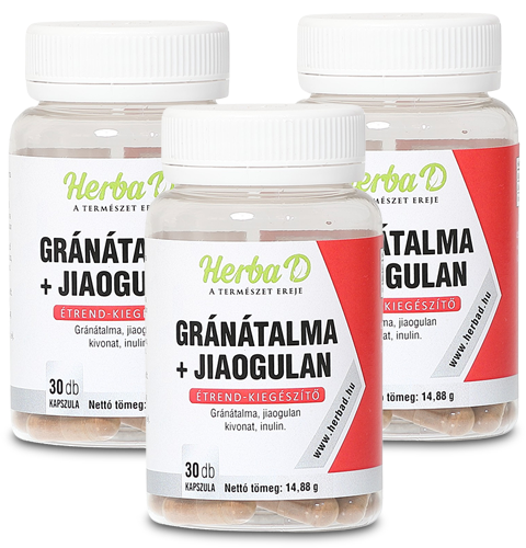 Gránátalma + Jiaogulan