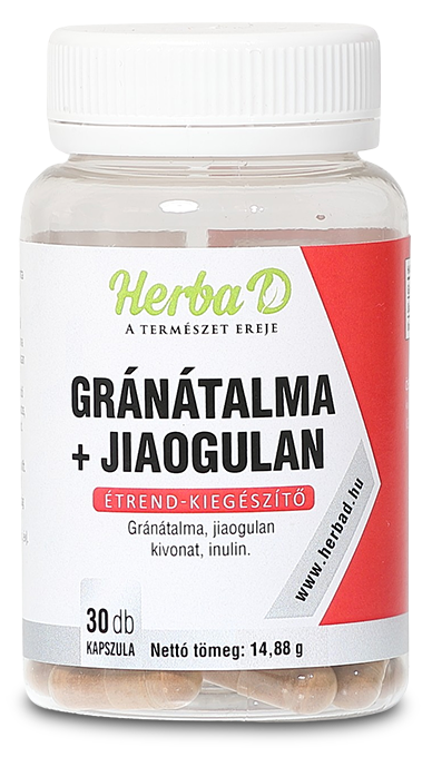 Gránátalma + Jiaogulan