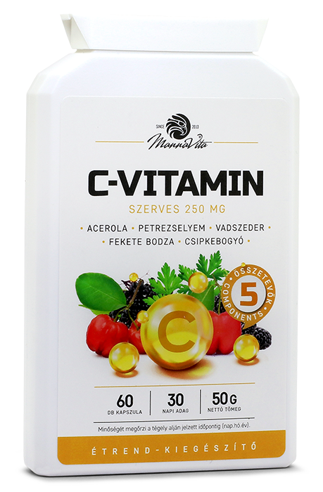 Szerves C-vitamin-kapszula